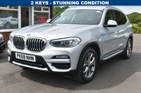 USED 2018 68 BMW X3 2.0 20d xLine SUV 5dr Diesel Auto xDrive Euro 6 (s/s) (190 ps) FBMWSH - 2 KEYS