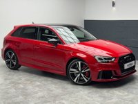 USED 2019 19 AUDI RS3 2.5 TFSI Audi Sport Edition Sportback 5dr Petrol S Tronic quattro Euro 6 (s/s) (400 ps) C&S Pack/ Pan Roof/ RS Exhaust