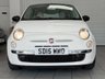 USED 2015 15 FIAT 500 1.2 8V Cult Hatchback 3dr Petrol Manual Euro 6 (s/s) (69 bhp) LOW MILES+RED LEATHER+&pound;35 TAX