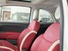 USED 2015 15 FIAT 500 1.2 8V Cult Hatchback 3dr Petrol Manual Euro 6 (s/s) (69 bhp) LOW MILES+RED LEATHER+&pound;35 TAX