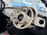 USED 2015 15 FIAT 500 1.2 8V Cult Hatchback 3dr Petrol Manual Euro 6 (s/s) (69 bhp) LOW MILES+RED LEATHER+&pound;35 TAX
