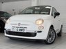 USED 2015 15 FIAT 500 1.2 8V Cult Hatchback 3dr Petrol Manual Euro 6 (s/s) (69 bhp) LOW MILES+RED LEATHER+Â£35 TAX