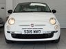 USED 2015 15 FIAT 500 1.2 8V Cult Hatchback 3dr Petrol Manual Euro 6 (s/s) (69 bhp) LOW MILES+RED LEATHER+Â£35 TAX