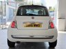 USED 2015 15 FIAT 500 1.2 8V Cult Hatchback 3dr Petrol Manual Euro 6 (s/s) (69 bhp) LOW MILES+RED LEATHER+Â£35 TAX