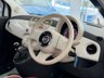USED 2015 15 FIAT 500 1.2 8V Cult Hatchback 3dr Petrol Manual Euro 6 (s/s) (69 bhp) LOW MILES+RED LEATHER+Â£35 TAX