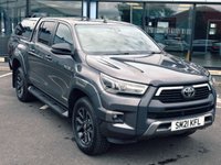 USED 2021 21 TOYOTA HI-LUX 2.8 D-4D Invincible X Pickup Double Cab 4dr Diesel Auto 4WD Euro 6 (s/s) (204 ps) 