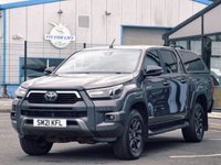 USED 2021 21 TOYOTA HI-LUX 2.8 D-4D Invincible X Pickup Double Cab 4dr Diesel Auto 4WD Euro 6 (s/s) (204 ps) 