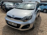 USED 2014 64 KIA RIO 1.4 2 Hatchback 5dr Petrol Manual Euro 5 (107 bhp) Low Insurance + Bluetooth & Air Conditioning