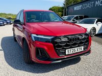 USED 2025 25 AUDI Q7 3.0 TDI V6 Black Edition SUV 5dr Diesel Tiptronic quattro Euro 6 (s/s) (286 ps) 