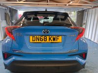 USED 2018 68 TOYOTA C-HR 1.8 VVT-h Dynamic SUV 5dr Petrol Hybrid CVT Euro 6 (s/s) (122 ps)+2 KEYS+2 FORMER KEEPERS+CRUISE+FSH 7 STAMPS+PARK CONTROL WITH CAM+HEATED SEATS+CLIMATE+BLUETOOTH+MEDIA+APPS+DAB+PRIVACY+ALLOYS+HPI CLEAR+VOSA HISTORY+FULL DEALER FACILITIES+FINANCE ARRANGED+CLEAN +GREAT DRIVE+GOOD MPG 2 KEYS+2 FORMER KEEPERS+CRUISE+FSH 7 STAMPS+PARK CONTROL WITH CAM+HEATED SEATS+CLIMATE+BLUETOOTH+MEDIA+APPS+DAB+PRIVACY+ALLOYS+HPI CLEAR