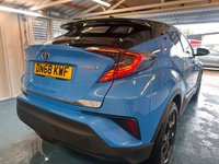 USED 2018 68 TOYOTA C-HR 1.8 VVT-h Dynamic SUV 5dr Petrol Hybrid CVT Euro 6 (s/s) (122 ps)+2 KEYS+2 FORMER KEEPERS+CRUISE+FSH 7 STAMPS+PARK CONTROL WITH CAM+HEATED SEATS+CLIMATE+BLUETOOTH+MEDIA+APPS+DAB+PRIVACY+ALLOYS+HPI CLEAR+VOSA HISTORY+FULL DEALER FACILITIES+FINANCE ARRANGED+CLEAN +GREAT DRIVE+GOOD MPG 2 KEYS+2 FORMER KEEPERS+CRUISE+FSH 7 STAMPS+PARK CONTROL WITH CAM+HEATED SEATS+CLIMATE+BLUETOOTH+MEDIA+APPS+DAB+PRIVACY+ALLOYS+HPI CLEAR