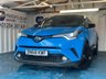 USED 2018 68 TOYOTA C-HR 1.8 VVT-h Dynamic SUV 5dr Petrol Hybrid CVT Euro 6 (s/s) (122 ps)+2 KEYS+2 FORMER KEEPERS+CRUISE+FSH 7 STAMPS+PARK CONTROL WITH CAM+HEATED SEATS+CLIMATE+BLUETOOTH+MEDIA+APPS+DAB+PRIVACY+ALLOYS+HPI CLEAR+VOSA HISTORY+FULL DEALER FACILITIES+FINANCE ARRANGED+CLEAN +GREAT DRIVE+GOOD MPG 2 KEYS+2 FORMER KEEPERS+CRUISE+FSH 7 STAMPS+PARK CONTROL WITH CAM+HEATED SEATS+CLIMATE+BLUETOOTH+MEDIA+APPS+DAB+PRIVACY+ALLOYS+HPI CLEAR