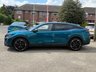 USED 2024 24 PEUGEOT 408 1.2 PureTech GT Fastback 5dr Petrol EAT Euro 6 (s/s) (130 ps) Finished in OBSESSION BLUE  MET, with DARK GREY LEATHER ALCANTARA SPORTS TRIM. This 408 is a stylish, high-riding fastback-crossover that blends sharp design with a practical, high-tech interior, serving as a distinctive alternative to traditional SUVs. Features include, Sat Nav, 360 view Cameras, Heated Seats, DAB Radio, Front and Rear Park Sensors, Power Rear Boot, i-Cockpit and much more. Serviced on arrival at 17691 miles.