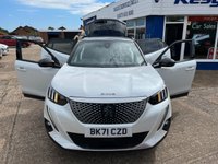 USED 2021 71 PEUGEOT E-2008 50kWh GT SUV 5dr Electric Auto (136 ps) Low Mileage Electric GT Model
