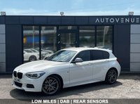 USED 2013 63 BMW 1 SERIES 3.0 M135i Hatchback 5dr Petrol Manual Euro 6 (s/s) (320 ps) LOW MILES + REAR SENSORS + DAB + BLUETOOTH