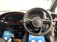 USED 2023 72 TOYOTA AYGO X 1.0 VVT-i Limited Edition (Canvas Roof) Hatchback 5dr Petrol Manual Euro 6 (s/s) (72 ps) Head Turning Limited Edition Soft Top with Heated Half Leather, CarPlay & Bluetooth, Parking Camera & 18" Alloys, One Owner Full Toyota SH & 31000 Miles
