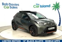USED 2023 72 TOYOTA AYGO X 1.0 VVT-i Limited Edition (Canvas Roof) Hatchback 5dr Petrol Manual Euro 6 (s/s) (72 ps) Head Turning Limited Edition Soft Top with Heated Half Leather, CarPlay & Bluetooth, Parking Camera & 18" Alloys, One Owner Full Toyota SH & 31000 Miles
