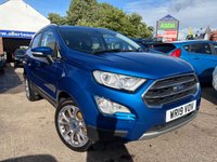 USED 2019 19 FORD ECOSPORT 1.0T EcoBoost GPF Titanium SUV 5dr Petrol Manual Euro 6 (s/s) (125 ps) PLEASE CALL TO TEST DRIVE