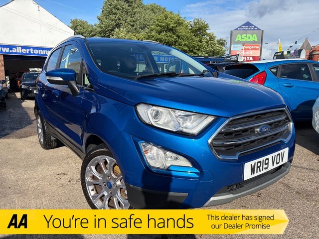 View our Ford Ecosport 1.0T EcoBoost GPF Titanium SUV 5dr Petrol Manual Euro 6 (s/s) (125 ps)