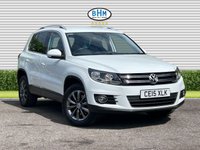 USED 2015 15 VOLKSWAGEN TIGUAN 2.0 TDI BlueMotion Tech Match SUV 5dr Diesel Manual 2WD Euro 5 (s/s) (140 ps) 12 month MOT & Just Serviced