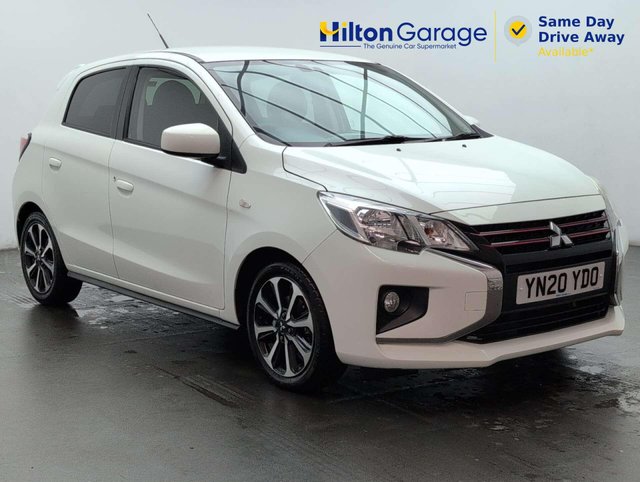 USED 2020 20 MITSUBISHI MIRAGE 1.2 Mirage Design CVT 5dr CLICK+COLLECT / HOME DELIVERY