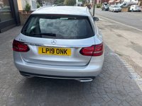 USED 2019 19 MERCEDES-BENZ C-CLASS 1.5 C200 MHEV EQ Boost Sport Estate 5dr Petrol G-Tronic+ Euro 6 (s/s) (198 ps) BLACK LEATHER HEATED ELECTRIC SPORT