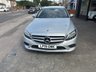USED 2019 19 MERCEDES-BENZ C-CLASS 1.5 C200 MHEV EQ Boost Sport Estate 5dr Petrol G-Tronic+ Euro 6 (s/s) (198 ps) BLACK LEATHER HEATED ELECTRIC SPORT