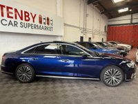 USED 2018 18 AUDI A8 3.0 TDI V6 50 Saloon 4dr Diesel Tiptronic quattro Euro 6 (s/s) (286 ps) 360 CAMERA+ADAPTIVE CRUISE CTRL