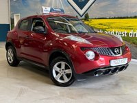 USED 2012 12 NISSAN JUKE 1.5 dCi 8v Visia SUV 5 Door Diesel Manual Red ISOFIX+ELECTRIC WINDOWS+2 KEYS