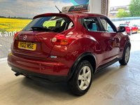 USED 2012 12 NISSAN JUKE 1.5 dCi 8v Visia SUV 5 Door Diesel Manual Red ISOFIX+ELECTRIC WINDOWS+2 KEYS