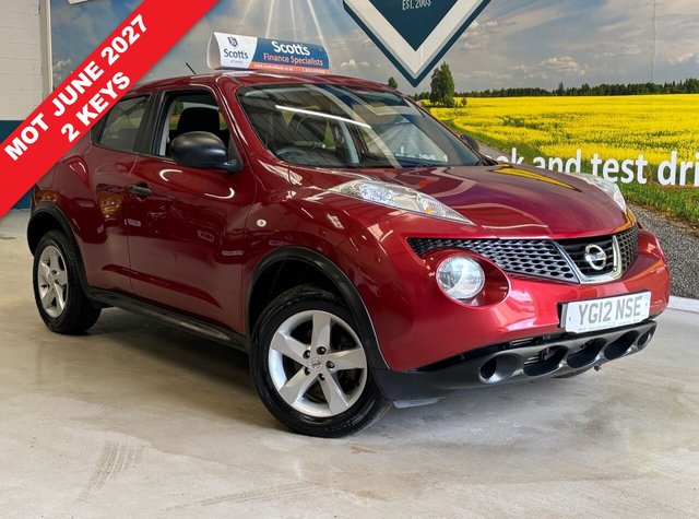 View our Nissan Juke 1.5 dCi 8v Visia SUV 5 Door Diesel Manual Red