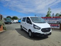 USED 2019 19 FORD TRANSIT CUSTOM  300 BASE CREW VAN ULEZ FREE ZONE 