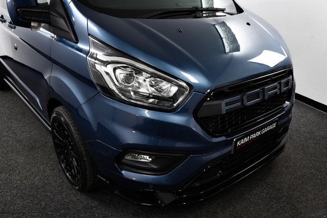 USED 2022 22 FORD TRANSIT CUSTOM 2.0 300 EcoBlue Limited Panel Van 5dr Diesel Auto L2 H1 Euro 6 (s/s) (130 ps) Bespoke | Apple Play | Aero Pk