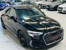 USED 2020 70 AUDI A3 1.5 TFSI 35 S line Saloon 4dr Petrol Manual Euro 6 (s/s) (150 ps) Mythos Black | Black Leather Interior | Heated Seats | Reverse Camera | Privacy Glass | ULEZ OK