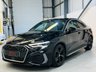 USED 2020 70 AUDI A3 1.5 TFSI 35 S line Saloon 4dr Petrol Manual Euro 6 (s/s) (150 ps) Mythos Black | Black Leather Interior | Heated Seats | Reverse Camera | Privacy Glass | ULEZ OK