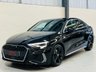 USED 2020 70 AUDI A3 1.5 TFSI 35 S line Saloon 4dr Petrol Manual Euro 6 (s/s) (150 ps) Mythos Black | Black Leather Interior | Heated Seats | Reverse Camera | Privacy Glass | ULEZ OK