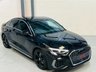 USED 2020 70 AUDI A3 1.5 TFSI 35 S line Saloon 4dr Petrol Manual Euro 6 (s/s) (150 ps) Mythos Black | Black Leather Interior | Heated Seats | Reverse Camera | Privacy Glass | ULEZ OK