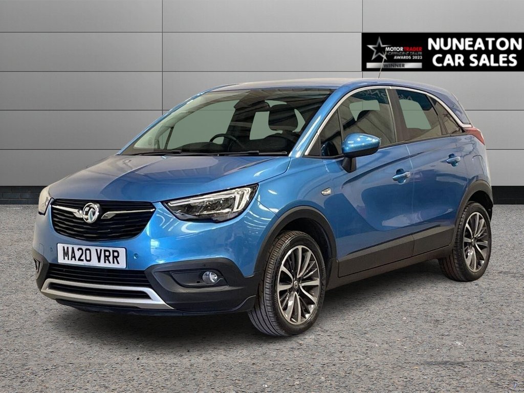 USED 2020 20 VAUXHALL CROSSLAND X 1.2 Turbo Elite Nav SUV 5dr Petrol Auto Euro 6 (s/s) (130 ps) APPLE CAR PLAY AND ANDROID AUTO