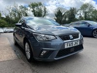 USED 2019 19 SEAT IBIZA 1.0 MPI SE Technology Hatchback 5dr Petrol Manual Euro 6 (s/s) GPF (80 ps) SAT NAV~BLUETOOTH~DAB~AIR CON....