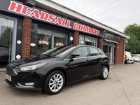 USED 2015 15 FORD FOCUS 1.0T EcoBoost Titanium Hatchback 5dr Petrol Manual Euro 6 (s/s) (125 ps) BLUETOOTH~DAB~PARK SENS~A/C~CRUISE