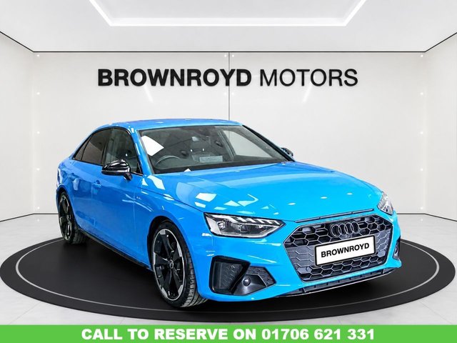View our Audi A4 2.0 TDI 30 Black Edition Saloon 4dr Diesel S Tronic Euro 6 (s/s) (136 ps)