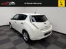 USED 2017 17 NISSAN LEAF 30kWh Acenta Hatchback 5dr Electric Auto (109 bhp) 12 Months Warranty on this Car