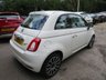 USED 2018 18 FIAT 500 1.2 Collezione Fall Hatchback 3dr Petrol Manual Euro 6 (s/s) (69 bhp) SPECIAL EDITION The Collezione is a highly desirable special edition with stand-out features including; 16" Diamond-cut Alloy Wheels, Exterior Liner, Chrome Bonnet Trim, "Collezione" Tailgate Badge and Dusk & Rain Sensors.