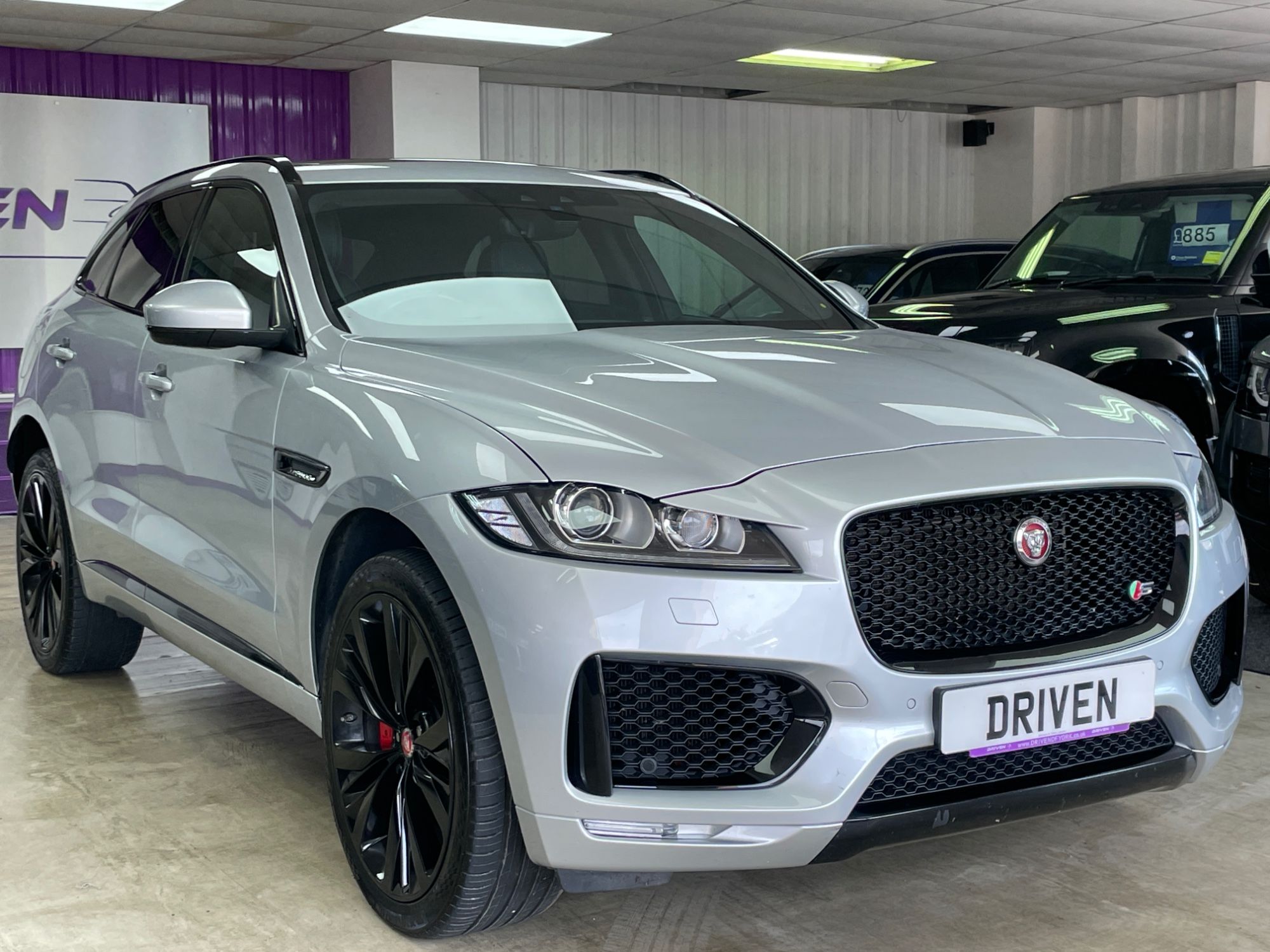 USED 2018 68 JAGUAR F-PACE 3.0 D300 V6 S SUV 5dr Diesel Auto AWD Euro 6 (s/s) (300 ps) 
