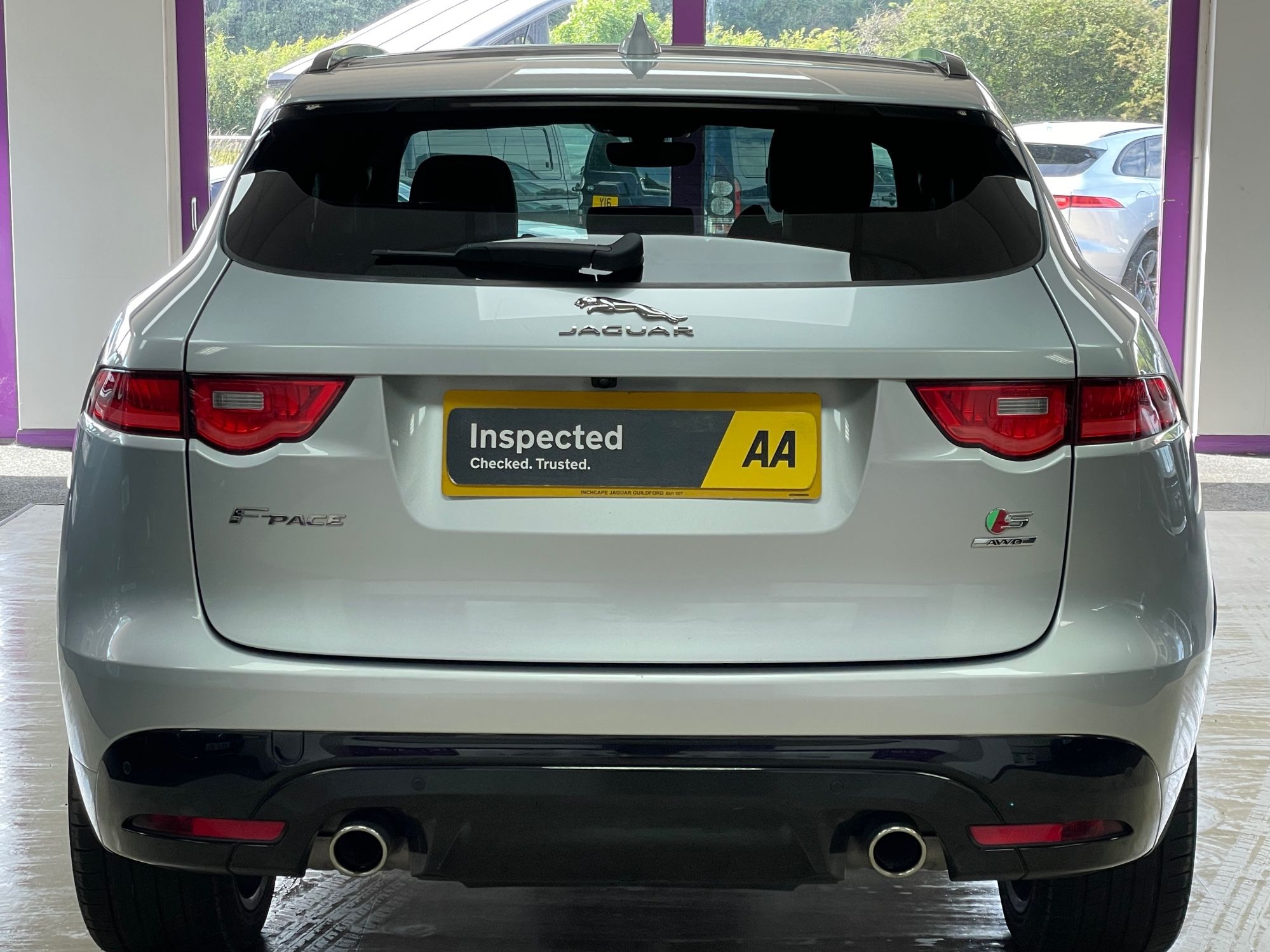 USED 2018 68 JAGUAR F-PACE 3.0 D300 V6 S SUV 5dr Diesel Auto AWD Euro 6 (s/s) (300 ps) 