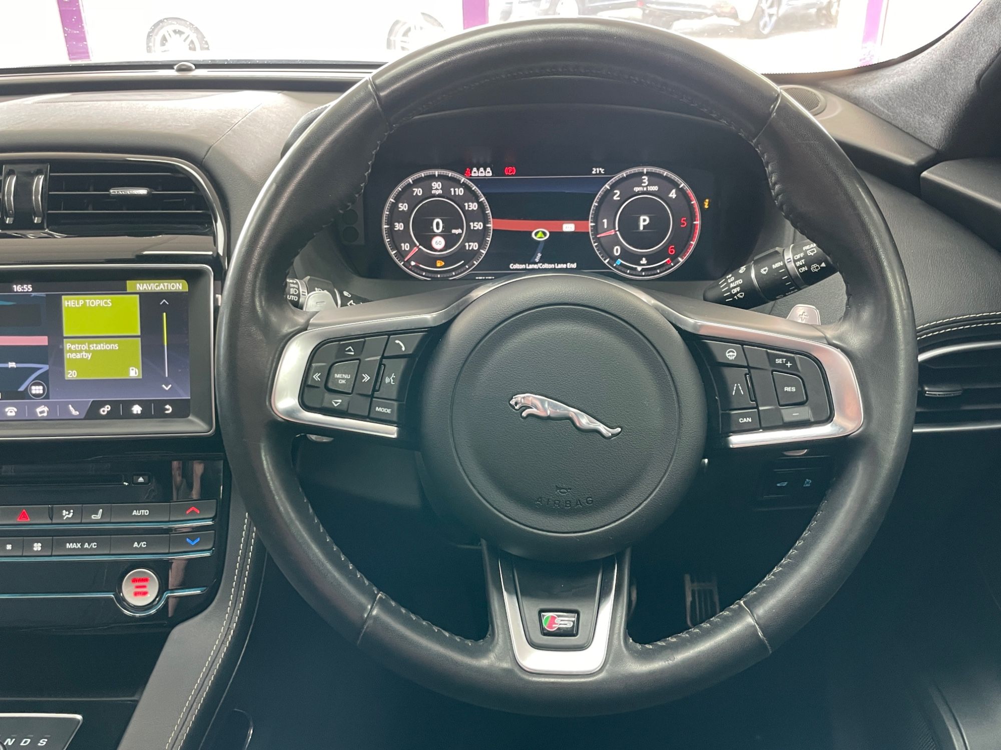 USED 2018 68 JAGUAR F-PACE 3.0 D300 V6 S SUV 5dr Diesel Auto AWD Euro 6 (s/s) (300 ps) 