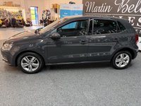 USED 2017 17 VOLKSWAGEN POLO 1.2 TSI MATCH EDITION 5 DOOR LOCAL CAR 4 NEW TYRES ULEZ/COMPLIANT  ALL OUR CARS COME WITH 2 KEYS  FULL SERVICE FULL MOT WARRANTY  DETAILED VALET
