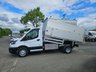 USED 2021 21 FORD TRANSIT  350 LEADER ECOBLUE TDCI 130 LWB TIPPER PICKUP 65K ULEZ FREE ZONE NO VAT 