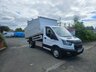 USED 2021 21 FORD TRANSIT  350 LEADER ECOBLUE TDCI 130 LWB TIPPER PICKUP 65K ULEZ FREE ZONE NO VAT 