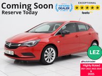 USED 2015 65 VAUXHALL ASTRA 1.4i Turbo Energy Hatchback 5dr Petrol Manual Euro 6 (125 ps) 2 Owners - 2 Keys - F/S/H - LEZ